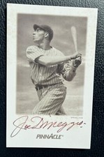 1993 Pinnacle Joe DiMaggio Signed Auto On CARD SET#1/5 W/FACTORY AUTHENTICITY