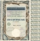 AUTOTEILE u. FAHRRÄDER: Mestre & Blatgé S.A. – Aktie, 100 NF, Paris, um 1960