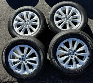 New 2024 Toyota Corolla Cross 17” Wheels Rims Tires OEM RAV4 Sienna 2023 2022 - Picture 1 of 9