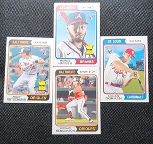 ⚾ 2023 Topps Heritage #1-200 • YOU PICK SINGLES • ½ OFF W/2 • FREE SHIPPING W/5