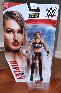 WWE BASIC SERIES 114 RHEA RIPLEY ACTION FIGURE FIRST TIME IN THE LINE BRAND NEW - Picture 1 of 6