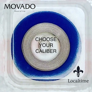 Nuevo resorte principal para reloj MOVADO pieza de servicio - 9M 90M 95M 115 122 150 1005 - Imagen 1 de 32
