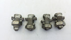 RELLABLE 2&1STR SPLIT BOLT CONECTOR NICKEL PLATED COPPER LOT OF 4