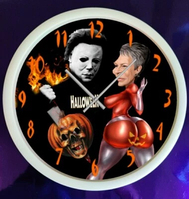 Micheal Myers Led Wall Clock - Image 1 of 3