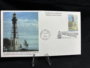 The Hillsboro Inlet Lighthouse  ~ Southeastern Lighthouses 37c  FDC  MH - Picture 1 of 4