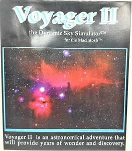 Voyager II the Dynamic Sky Simulator CD-ROM by Carina Software for MAC 2.0 ~1994 - Picture 1 of 9