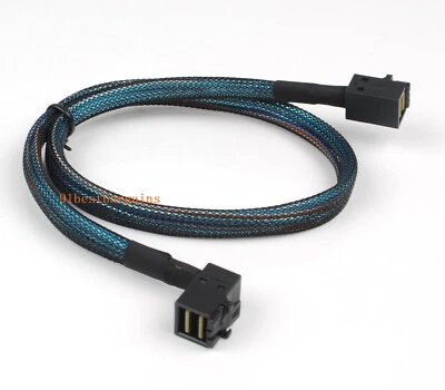 Brand New Internal HD Mini SAS SFF-8643 TO Mini SAS SFF-8643 Drive Cable 0.5m  - Image 1 of 4