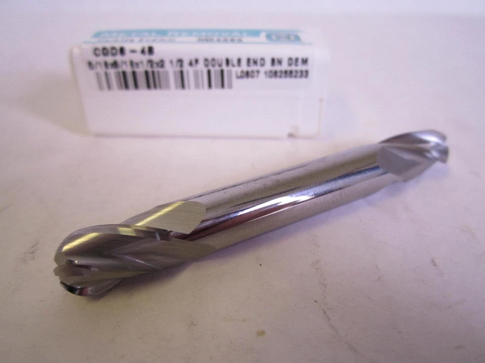 Metal Removal (M34380) 5/16 x 5/16 x 1/2 x 2-1/2" Carbide Ball Endmill NEW - Image 1 of 1