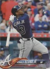 2018 Topps - Late Rookie Variation Bat Down #698 Ronald Acuña Jr. (RC)