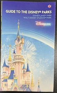 English Guide Disney Parks, Disneyland Paris & Walt Disney Studios Park Full Map - Picture 1 of 3
