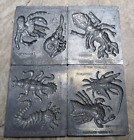 Insane Insects and Mighty Mutantoids set of 4 molds ToyMax Creepy Crawlers