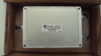 MICROLAB P/N:D2-41FN 138-960 MHz 2 路分线器 100 瓦 — 第 1/4 张图片