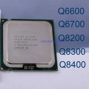 Intel Core 2 Quad Q6600 Q6700 Q8200 Q8300 Q8400 Q9550 LGA 775 CPU Processor - Imagen 1 de 6