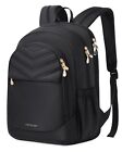 LIGHT FLIGHT Travel Backpack for Women 15.6" Laptop Backpack with USB Chargin...