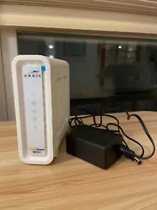 ARRIS Surfboard SB6141 Docsis 3.0 Cable Modem White - Perfect Condition - Picture 1 of 3