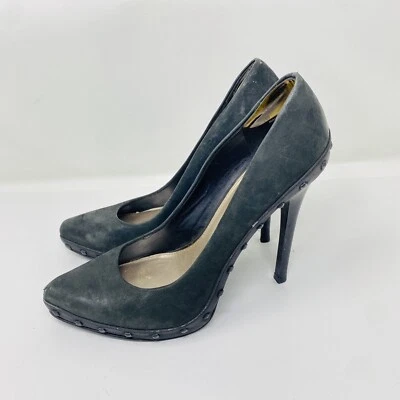 Женские туфли на каблуках Rachel Roy размер 8 черные на платформе вкратце кожа с заклепками RHCARLAH - Изображение 1 из 4