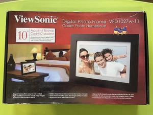 ViewSonic VFD1027w-11 10'' Digital Photo Frame with Internal Memory - Picture 1 of 5