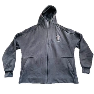 Adidas Harlequins Hoodie Mens Size XXL (2XL) Rugby Union Pullover Black - Picture 1 of 9
