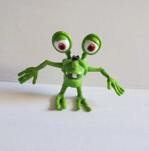 Figura de acción posable Mr Bumpy Bump In The Night verde 1995 juguete de comida del metro - Imagen 1 de 14