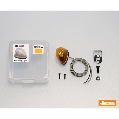 Plastic Warning Light for 1/14 Tamiya RC Tractor Truck Loader Bulldozer Cars - Image 1 of 4