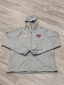 Adidas MLS FC Dallas Condivo 20 Allweather Jacket Jacket Men Sz XL ED9192 - Picture 1 of 10