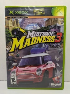 Midtown Madness 3 (Microsoft Xbox, 2003) *First Print* CIB Tested Working - Picture 1 of 8