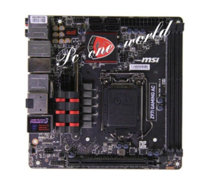 MSI Z97I GAMING AC Motherboard Intel Z97 LGA 1150 DDR3 DIMM USB3.0 16GB Mini-ITX - Image 1 of 4