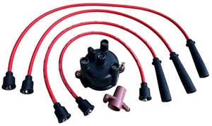 Distributor Cap Rotor Wires fits 86-95 Suzuki Jimny F5A Turbo 550cc 12 Valve Kei - Picture 1 of 2