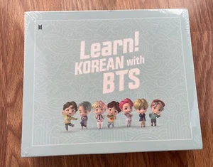 Apprenez ! Lot coréen avec livre BTS KPOP neuf SCELLÉ - Photo 1/3