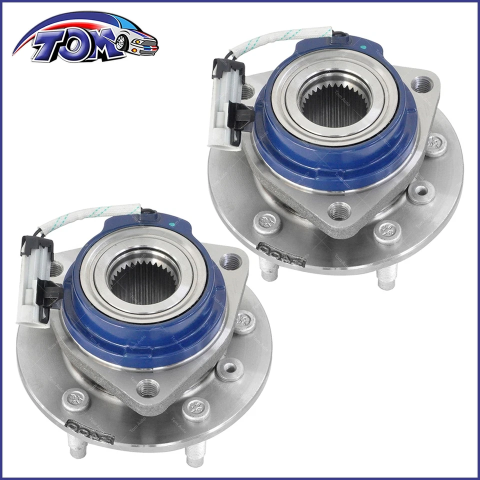 Buje de rodamientos de rueda delantera 2 piezas para Buick LaCrosse Lesabre Impala Venture DTS Foto 1 de 4