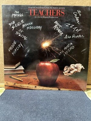 TEACHERS Soundtrack LP Capitol SV-12371 Freddie Mercury Bob Seger ZZ Top NM  - Image 1 of 3