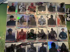 2020 Star Wars Chrome Perspectives Resistance vs First Order Imperial 24 Cards