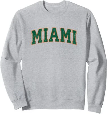 Sudadera deportiva atlética vintage Miami Florida FL Foto 1 de 2