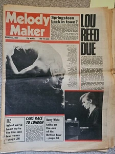 Melody Maker 1977 - March 12th - Picture 1 of 1