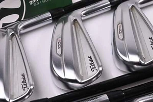 Titleist T100.S 2021 Irons / 5-PW+48° / Stiff Flex Tensei AV Blue AM(2) Shafts - Picture 1 of 7