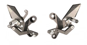 LighTech Rearsets Rear Sets Yamaha MT09 847 MT-09 FZ09 FZ9 XSR900 Folding Pegs - Picture 1 of 2