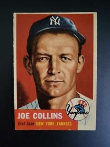 1953 Topps #9 Joe Collins