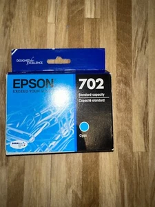 Epson T702220S (702) Durabrite Ultra 300 Page-Yield Ink - Cyan New 09/2022 - Picture 1 of 3