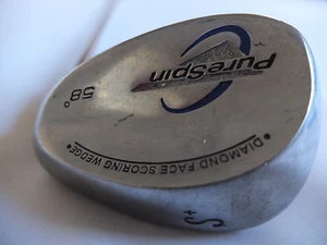 PureSpin 58 Degree Sand Wedge Regular Steel Shaft PureSpin Grip - Picture 1 of 11