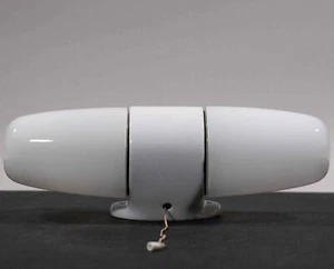 za13/1  Wilhelm Wagenfeld  große Wandleuchte 6078 weiß  Lindner GmbH   WV370 - Picture 1 of 6