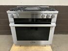 Miele HR1936G - 36" Dual Fuel Range Oven 4 Burner Griddle Stainless Clean Touch