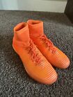 Nike Mercurial X Superfly Indoor Orange Football Soccer Shoes Cleats Mens 11
