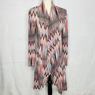 Red Camel Cardigan Duster Lightweight Open-Front Sweater Stretch Women’s Size S - Image 1 of 4