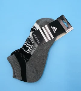 LA Kings Ankle Socks Mens Large Sz 9 - 11 Adidas Gray Hockey NHL Mid Y2K Sports - Picture 1 of 3