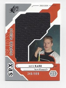 2003-04 SPx Rookie Stars #200 Boyd Kane 340/999