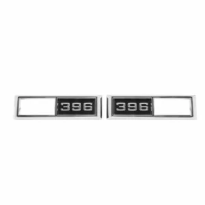 New Pair Of Front Side Marker Light Lamp Bezel 396 Trim Parts Fits Nova 4523 - Picture 1 of 1