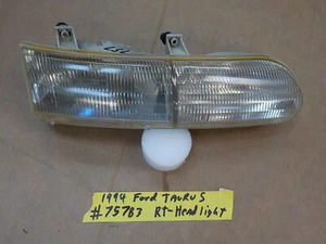 1994 ford taurus right font passenger side head light headlight headlamp lamp - Picture 1 of 7