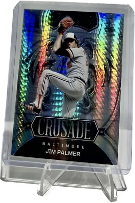 2023 PANINI CHRONICLES “CRUSADE” HYPER PRIZM Jim Palmer  /75 - Image 1 of 2