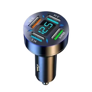 Chargeur Voiture LED Affichage Moniteurs Super Charge 100% Neuf 1 Pcs 12-24V - Photo 1 sur 9