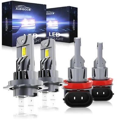 For Chevrolet Malibu 2013-2015 LED Headlight High Low Beam Combo 6x - Image 1 of 4